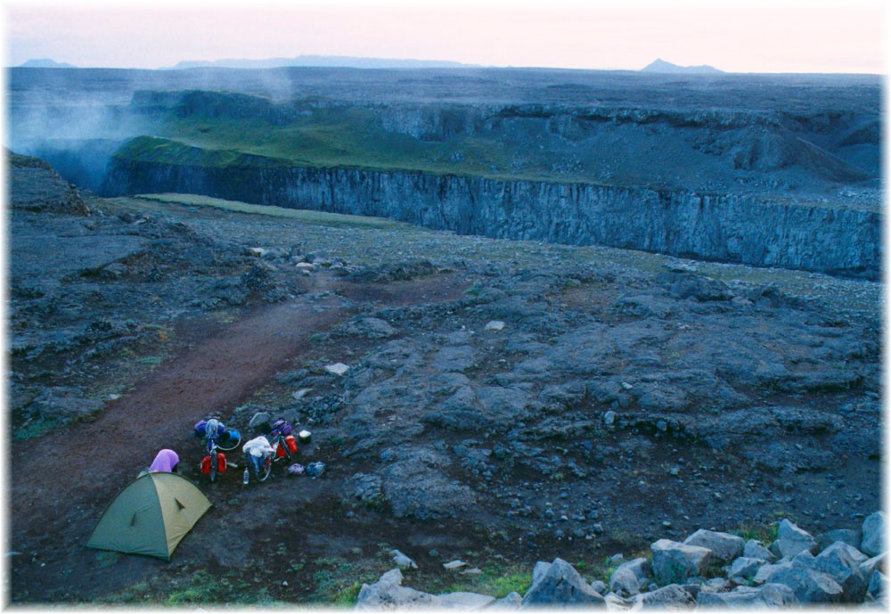 Am Dettifoss, Island